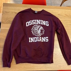 Local Ossining team sweatshirt
